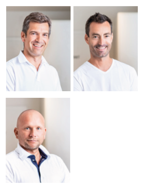 (von oben links) Dr. Stephan Papp, Dr. Martin Jungmann und Dr. Bernhard Heinzle stehen für persönliche Betreuung und modernste Diagnosemethoden.