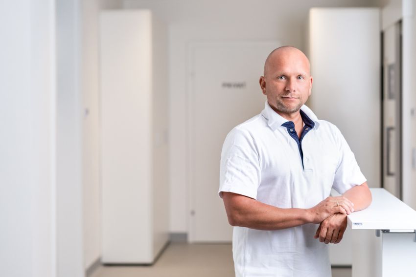 Dr. Bernhard Heinzle setzt auf modernste Diagnosemethoden und individuelle Betreuung.